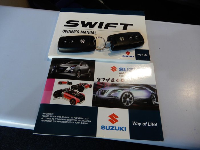 2010 Suzuki Swift Extreme RS415 White Pearl