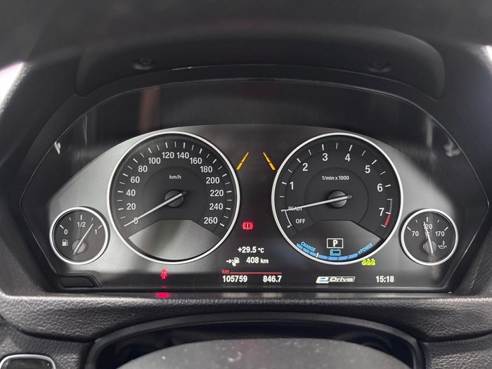 2018 BMW 3 Series 330e Sport Line F30 LCI Black