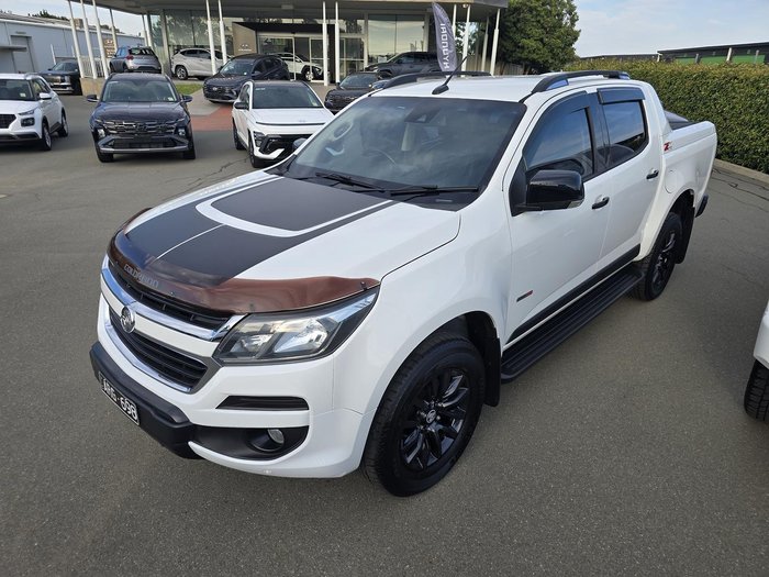 2017 Holden Colorado Z71 RG MY18 4X4 Dual Range Summit White
