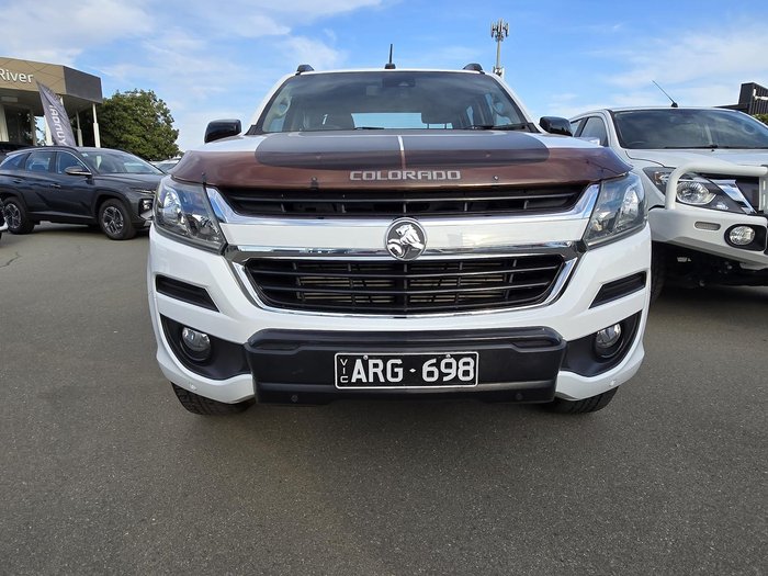 2017 Holden Colorado Z71 RG MY18 4X4 Dual Range Summit White