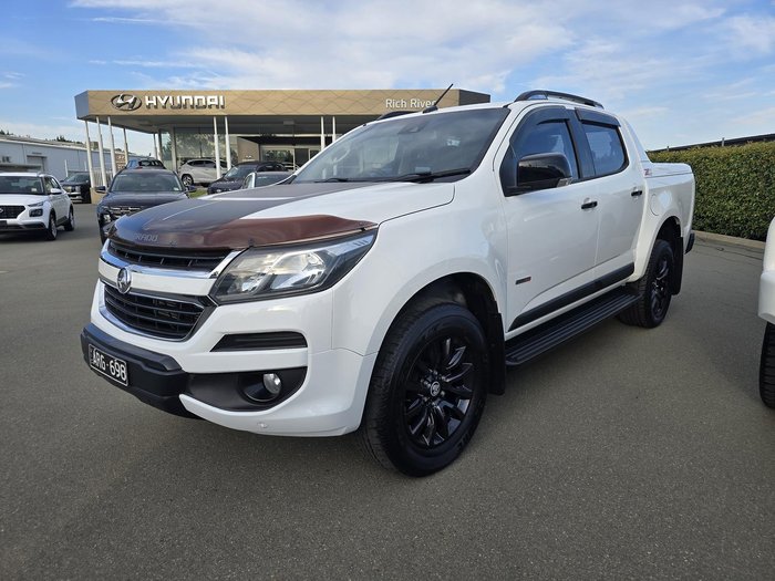 2017 Holden Colorado Z71 RG MY18 4X4 Dual Range Summit White