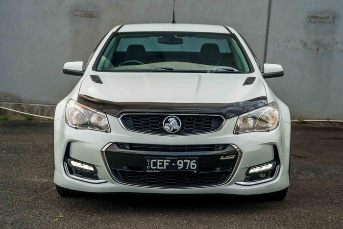2017 Holden Ute SS VF Series II MY17 Heron White
