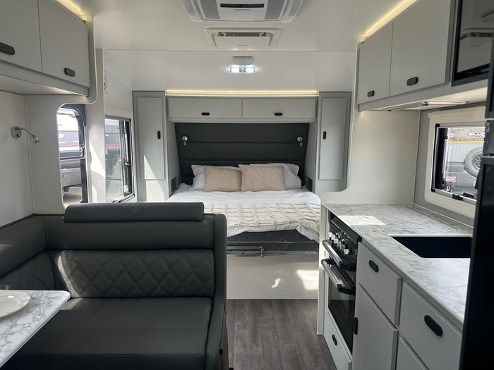 2025 JB Caravans Gator X 17'10 Front Door