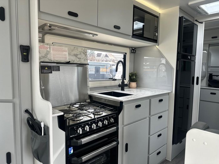 2025 JB Caravans Gator X 17'10 Front Door