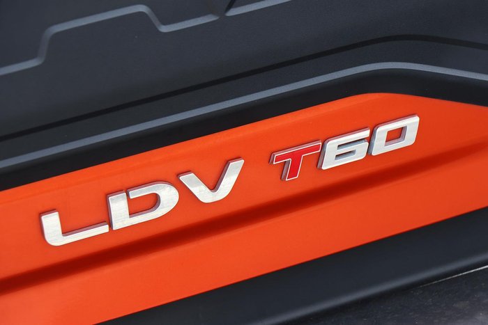 2024 LDV T60 Max LUXE SK8C MY23 4X4 Dual Range Maple Leaf Orange