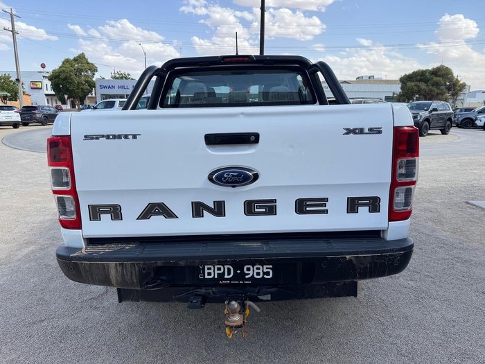 2021 Ford Ranger Sport PX MkIII MY21.25 4X4 Dual Range Arctic White