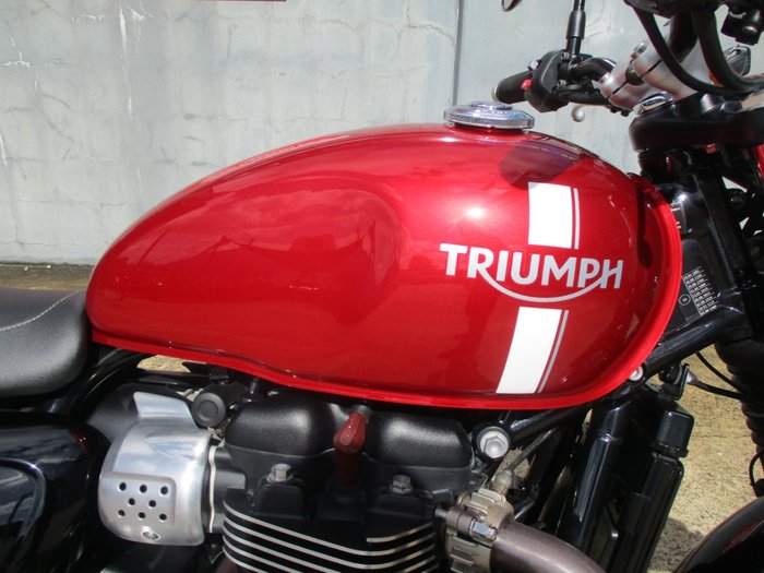 2017 Triumph STREET TWIN-PC RED