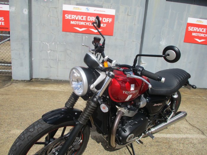 2017 Triumph STREET TWIN-PC RED