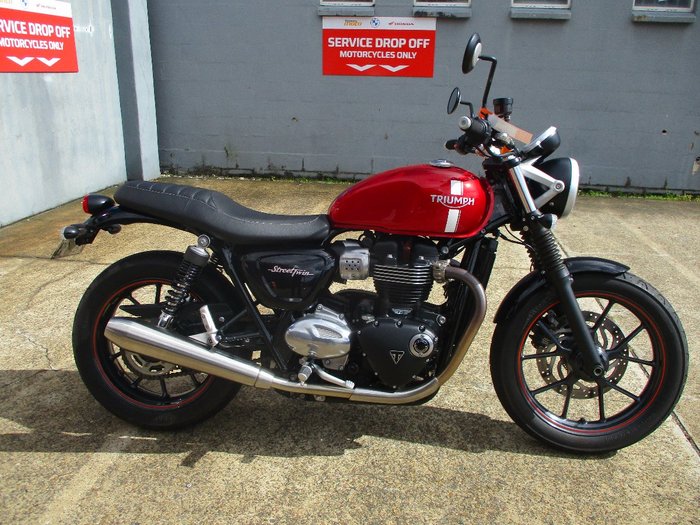 2017 Triumph STREET TWIN-PC RED