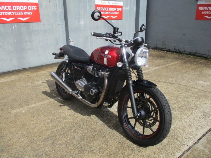 2017 Triumph STREET TWIN-PC RED