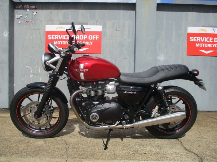 2017 Triumph STREET TWIN-PC RED