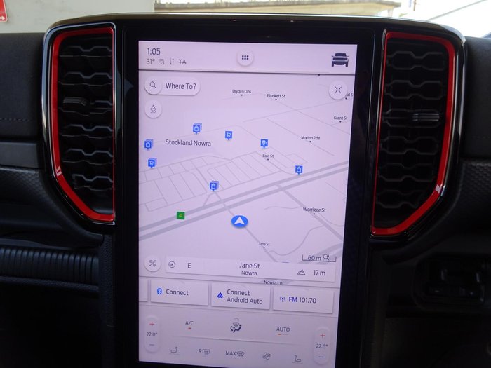 2023 Ford Ranger Raptor MY22 4X4 Dual Range Arctic White