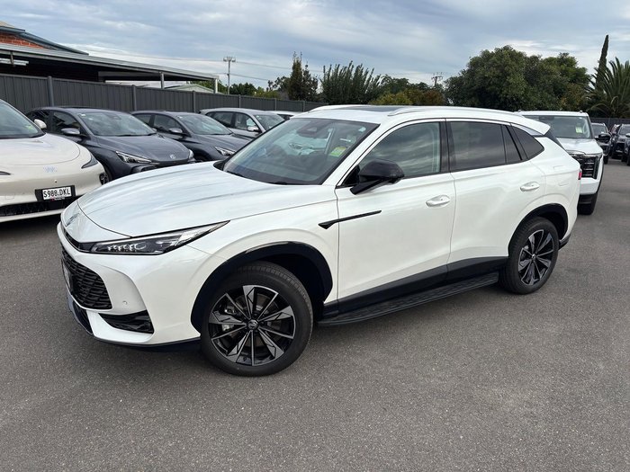 2025 MG HS Super Hybrid Essence AS33P MY25 Pearl White