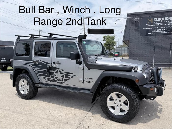 2013 Jeep Wrangler Unlimited Sport JK MY13 4X4 Granite Crystal