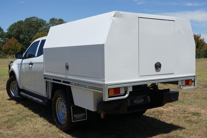 2021 Isuzu D-MAX SX MY22 4X4 Dual Range Mineral White