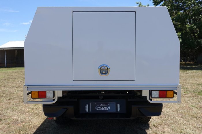 2021 Isuzu D-MAX SX MY22 4X4 Dual Range Mineral White