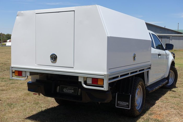 2021 Isuzu D-MAX SX MY22 4X4 Dual Range Mineral White