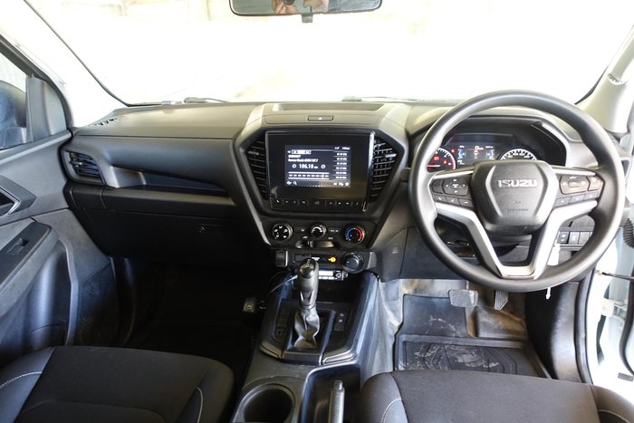 2021 Isuzu D-MAX SX MY22 4X4 Dual Range Mineral White
