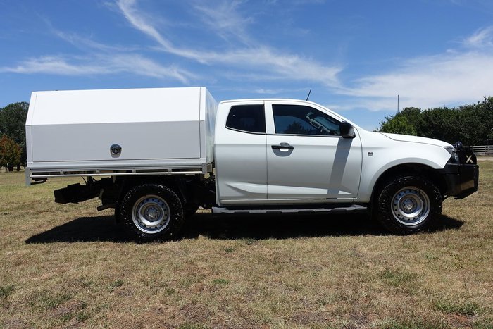 2021 Isuzu D-MAX SX MY22 4X4 Dual Range Mineral White