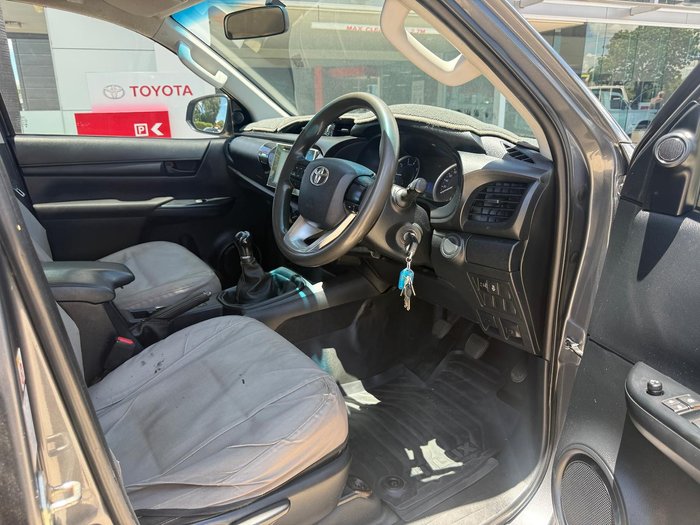 2017 Toyota Hilux SR GUN126R 4X4 Dual Range Graphite