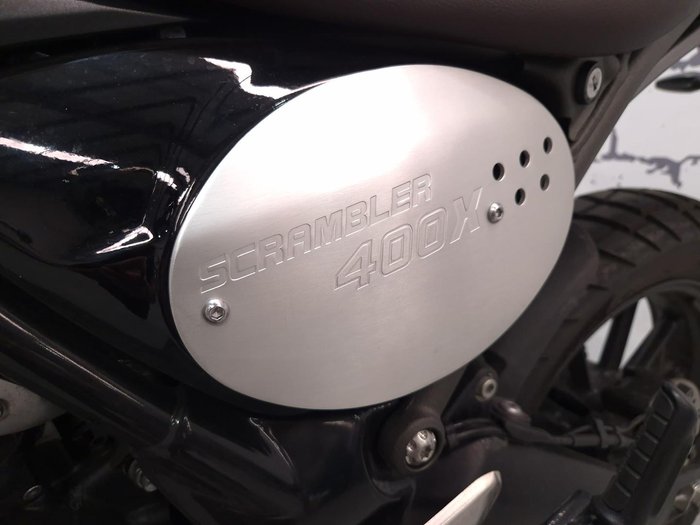 2025 Triumph Scrambler 400 X Scrambler Green