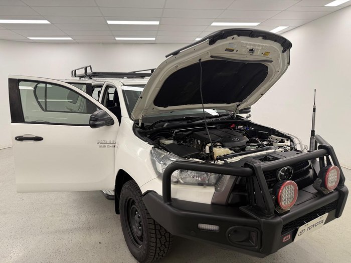 2021 Toyota Hilux SR GUN126R 4X4 Dual Range Glacier White