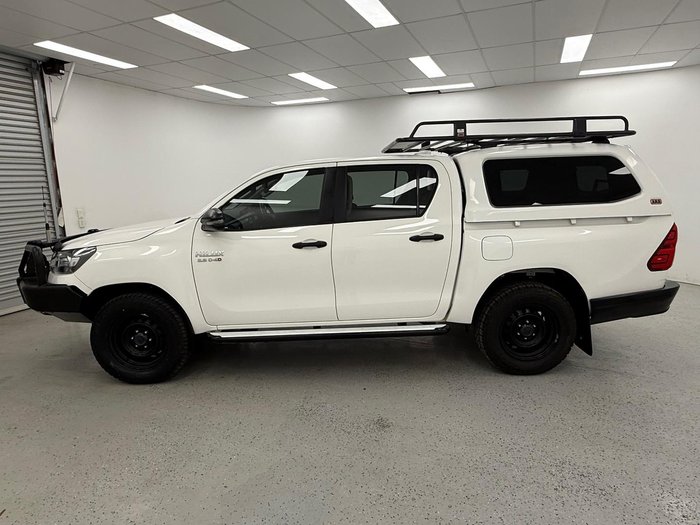 2021 Toyota Hilux SR GUN126R 4X4 Dual Range Glacier White
