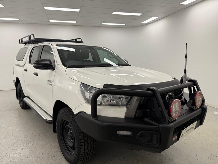 2021 Toyota Hilux SR GUN126R 4X4 Dual Range Glacier White