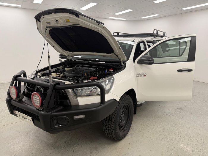 2021 Toyota Hilux SR GUN126R 4X4 Dual Range Glacier White