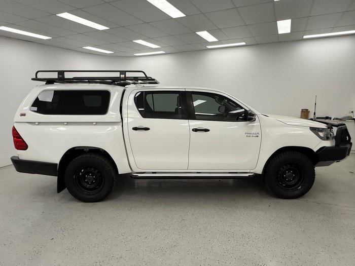 2021 Toyota Hilux SR GUN126R 4X4 Dual Range Glacier White