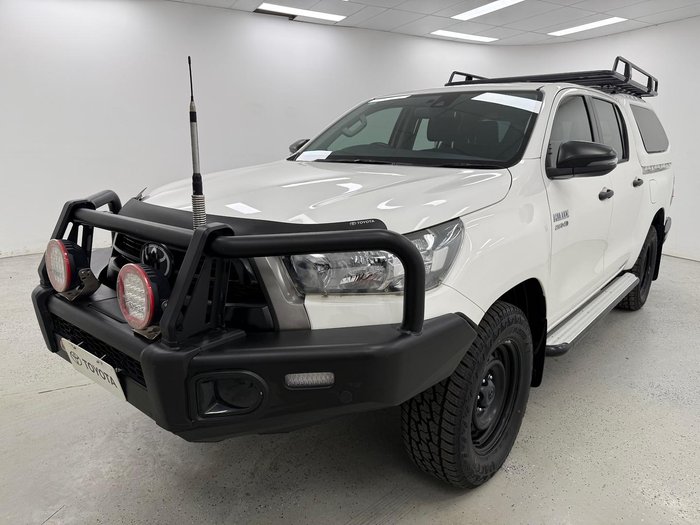 2021 Toyota Hilux SR GUN126R 4X4 Dual Range Glacier White
