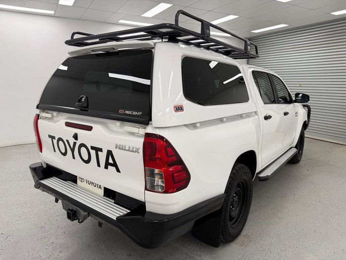 2021 Toyota Hilux SR GUN126R 4X4 Dual Range Glacier White