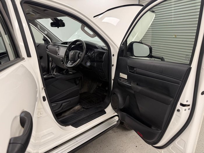 2021 Toyota Hilux SR GUN126R 4X4 Dual Range Glacier White