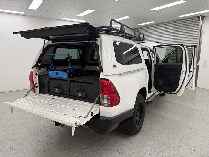 2021 Toyota Hilux SR GUN126R 4X4 Dual Range Glacier White