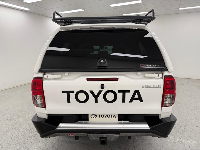 2021 Toyota Hilux SR GUN126R 4X4 Dual Range Glacier White