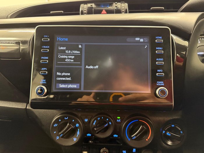 2021 Toyota Hilux SR GUN126R 4X4 Dual Range Glacier White