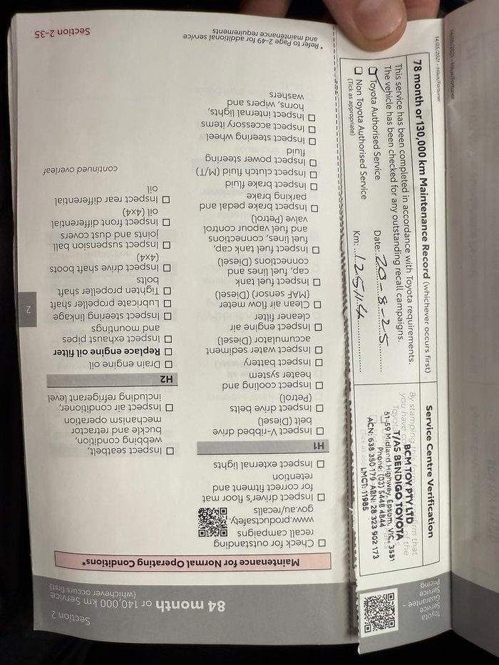 2021 Toyota Hilux SR GUN126R 4X4 Dual Range Glacier White