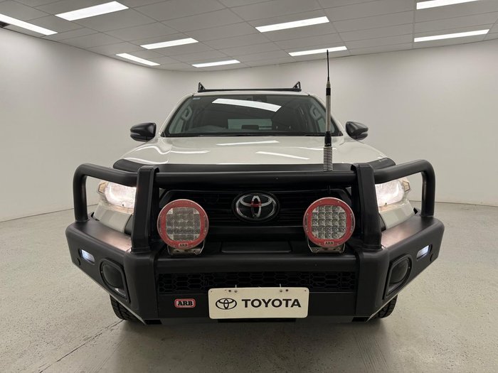 2021 Toyota Hilux SR GUN126R 4X4 Dual Range Glacier White