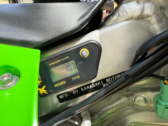 2023 Kawasaki KX250X LIME GREEN