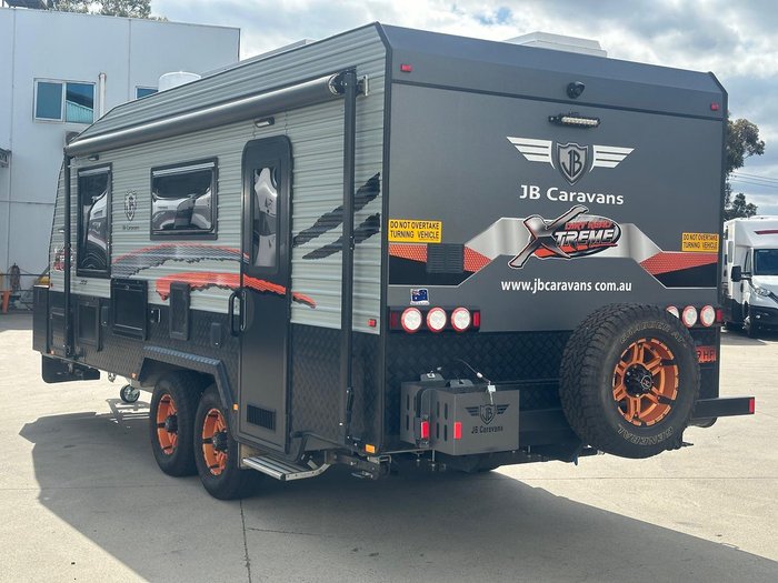 2022 JB Caravans 19'6 Dirt Road Xtreme Rear Door