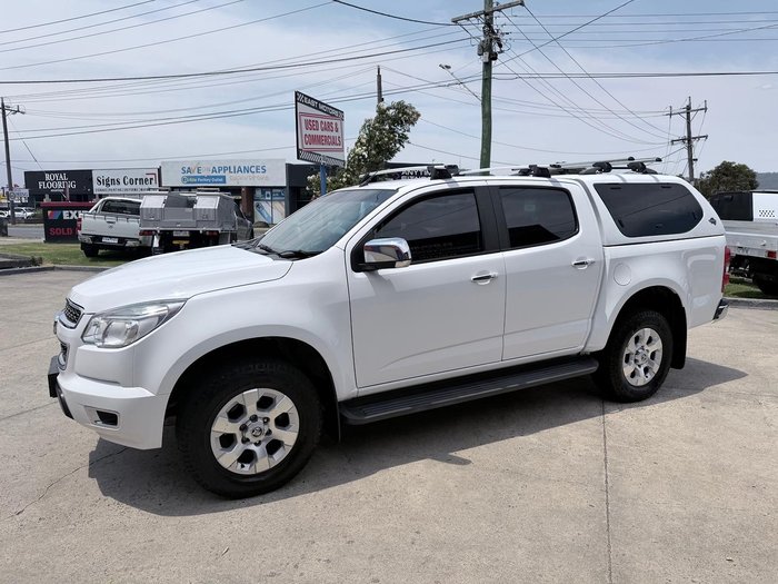 2015 Holden Colorado LTZ RG MY15 4x2 Summit White