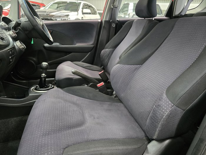 2009 Honda Jazz GLi GE MY09 Rally Red