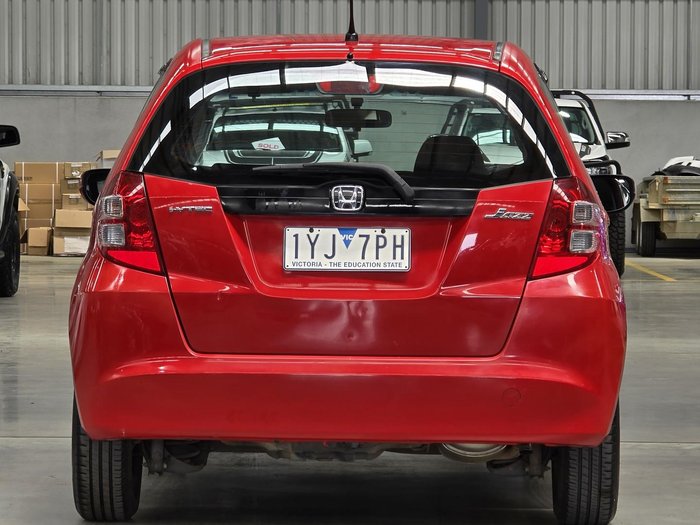 2009 Honda Jazz GLi GE MY09 Rally Red