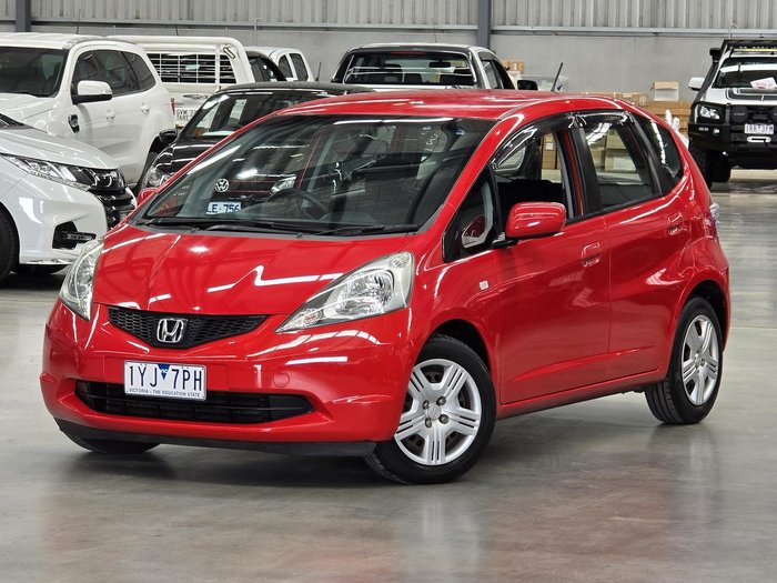 2009 Honda Jazz GLi GE MY09 Rally Red