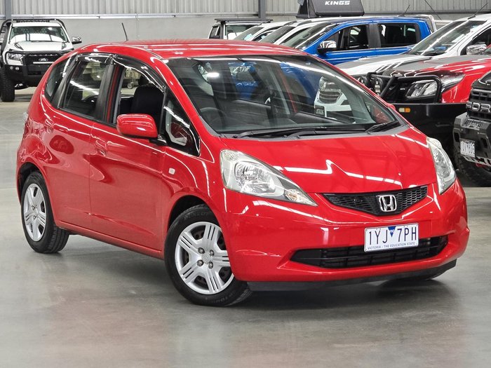 2009 Honda Jazz GLi GE MY09 Rally Red