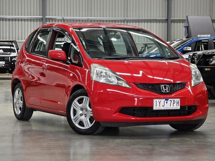 2009 Honda Jazz GLi GE MY09 Rally Red