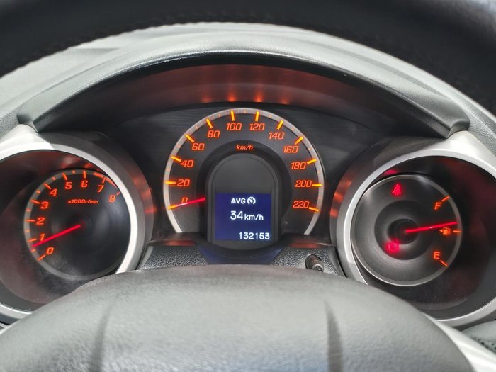 2009 Honda Jazz GLi GE MY09 Rally Red