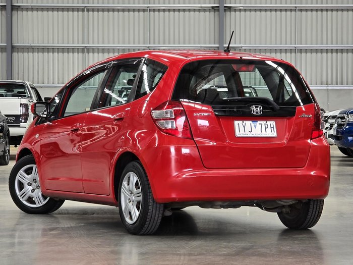 2009 Honda Jazz GLi GE MY09 Rally Red