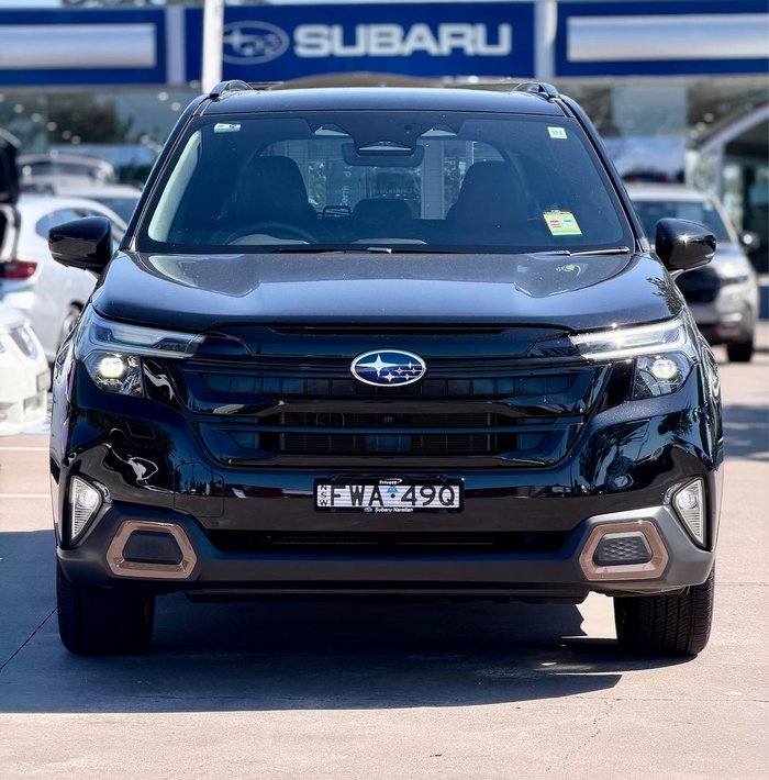 2025 Subaru Forester Hybrid Sport S6 MY26 AWD Crystal Black