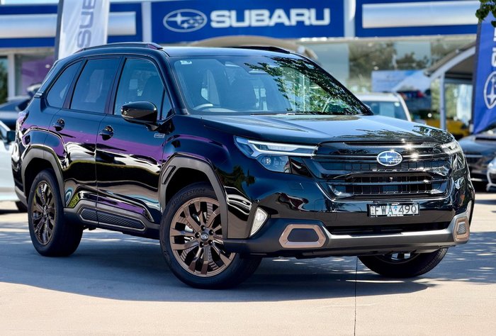 2025 Subaru Forester Hybrid Sport S6 MY26 AWD Crystal Black